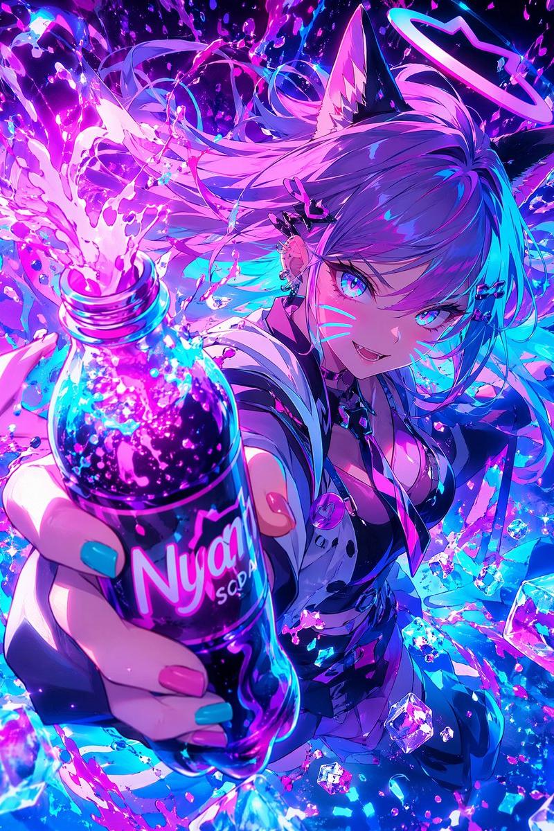 霓虹猫娘汽水爆破