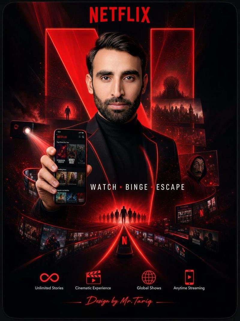 Netflix Neon Streaming Poster