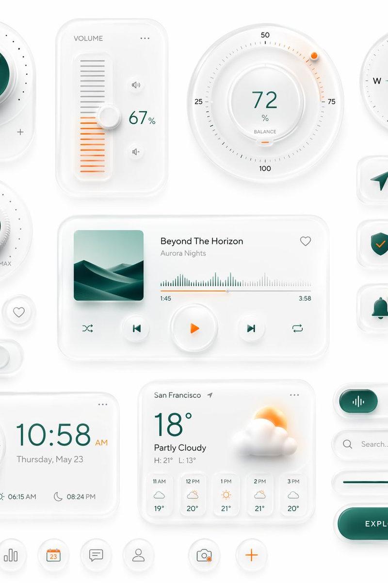 拟态智能 UI 套件