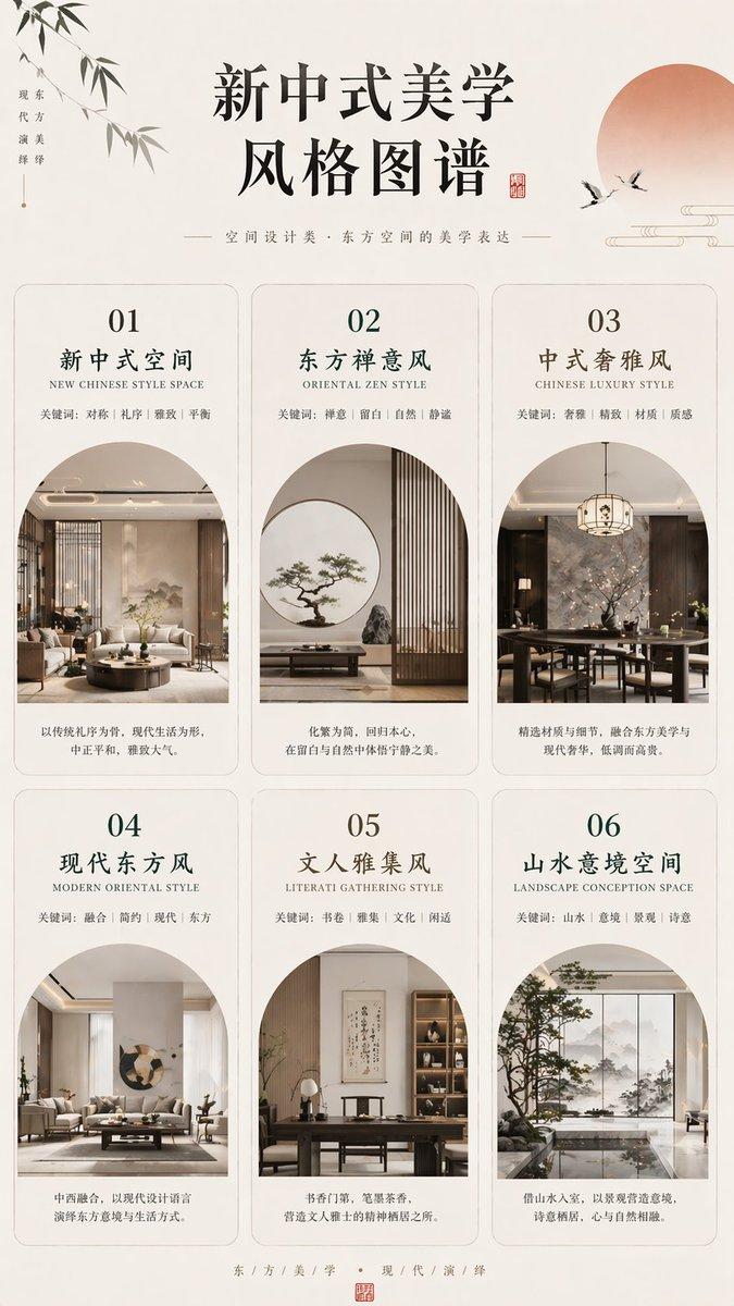 新中式美学风格图谱