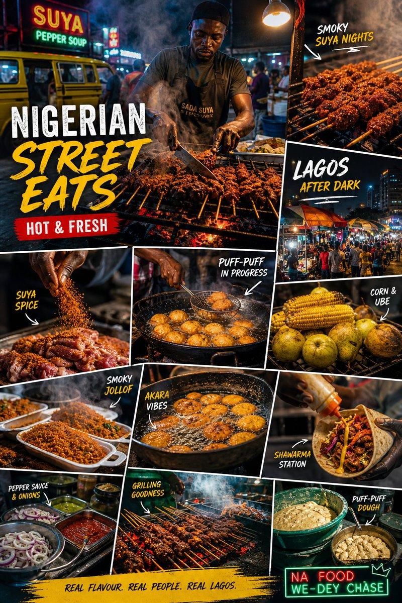 Nigerian Street Eats Collage