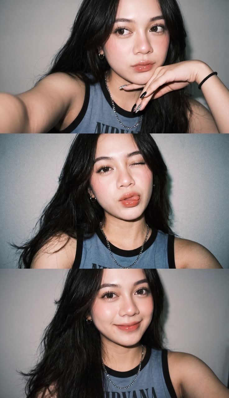 Ultra-Realistic Night Flash Selfie