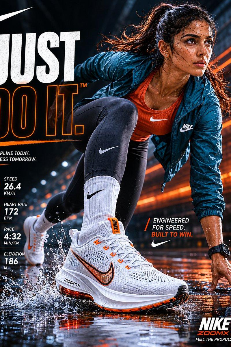Nike Sportswear 编辑类广告