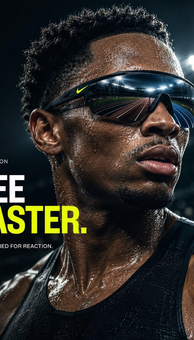 Nike Vision 运动系列宣传海报