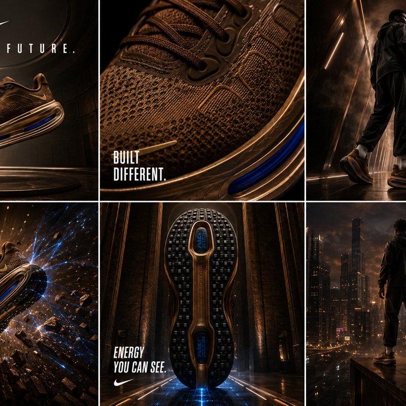 Nike Vomero Future 营销活动主提示词