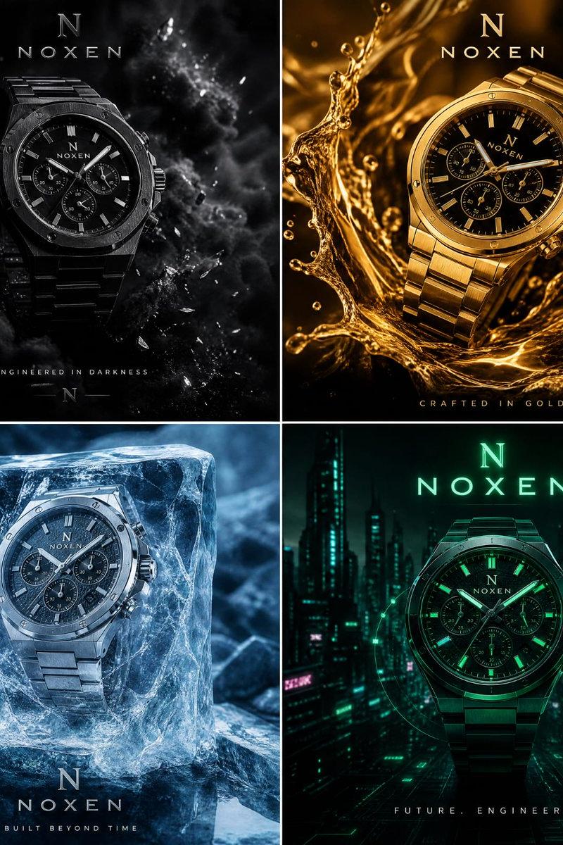 NOXEN 四维腕表广告