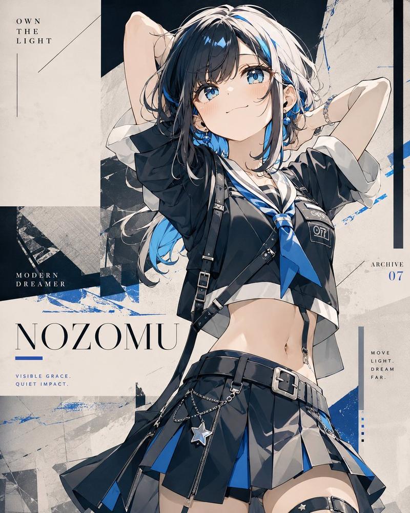 动漫时尚海报 Nozomu