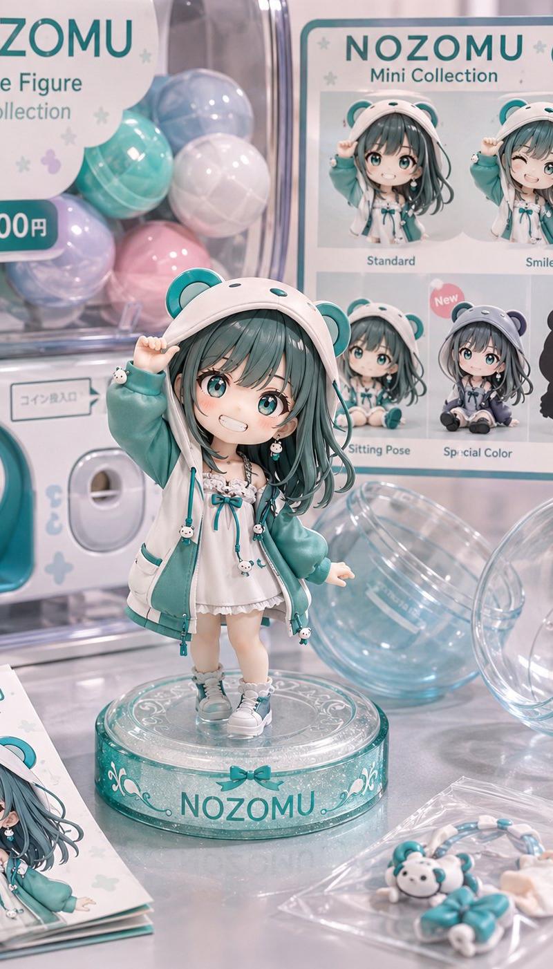 Pastel NOZOMU 胶囊人偶展示