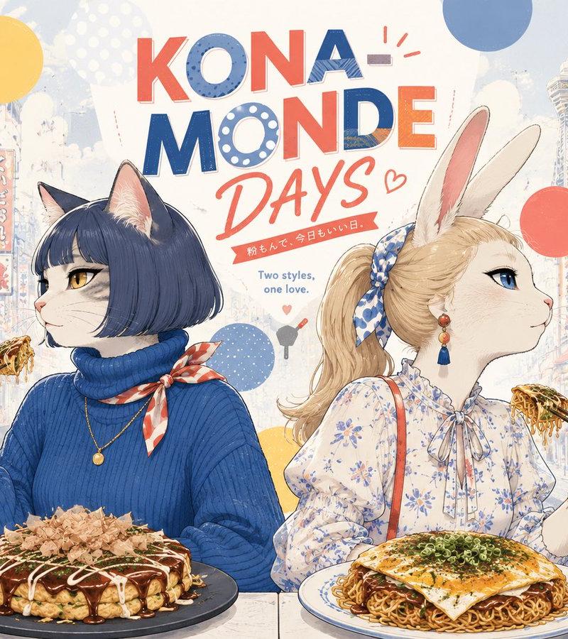 Kona-Monde 御好烧女士海报