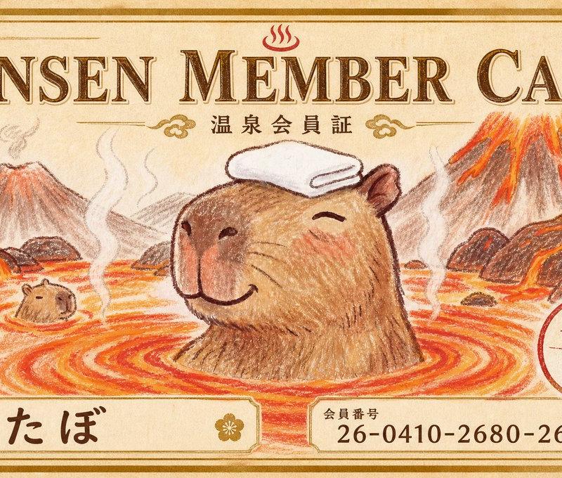 复古温泉会员卡