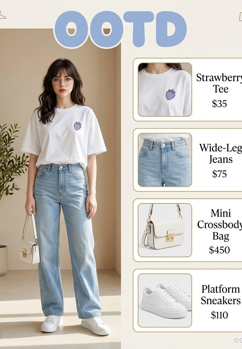 OOTD 时尚信息图