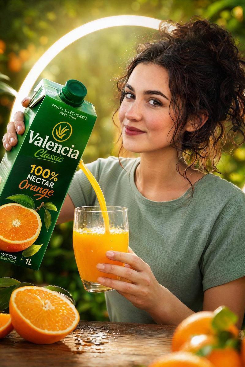 Orange Nectar 产品广告