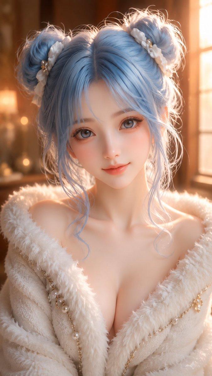3D CG 奇幻女性角色插画