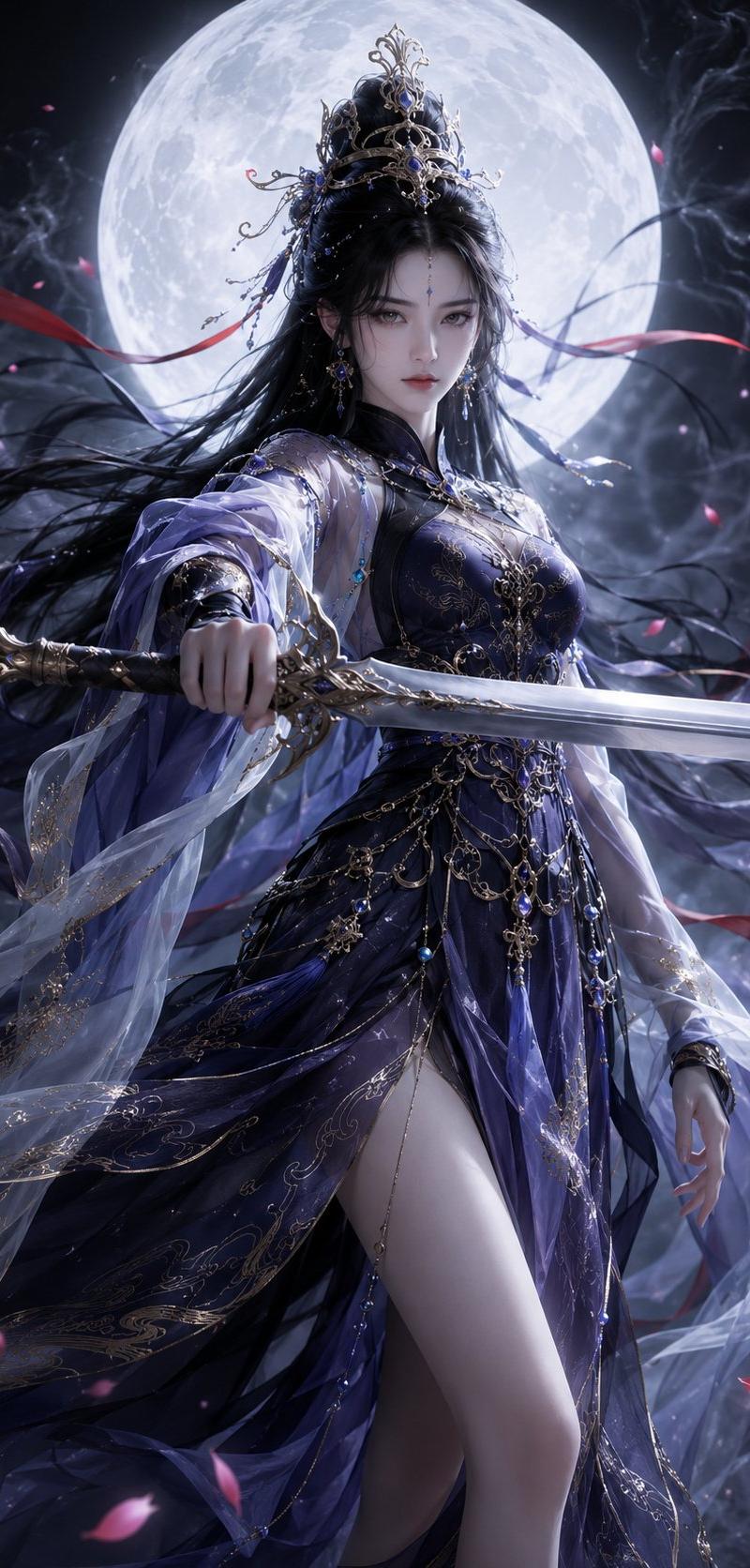 东方奇幻 3D CG 女主角