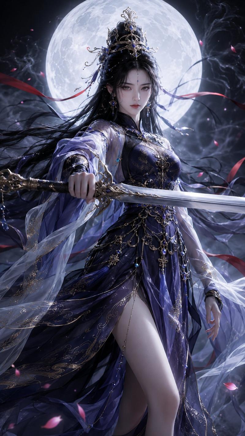 东方奇幻 3D CG 女主角