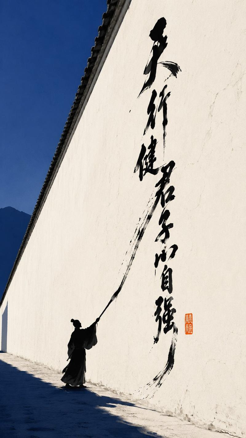 禅意极简书法海报