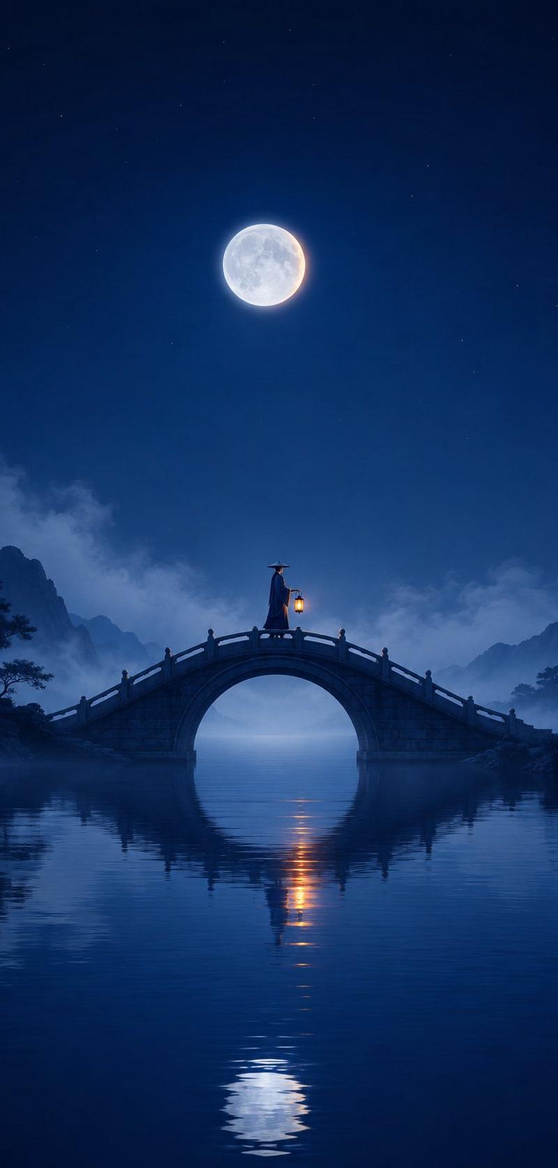 东方月影桥梁美学海报