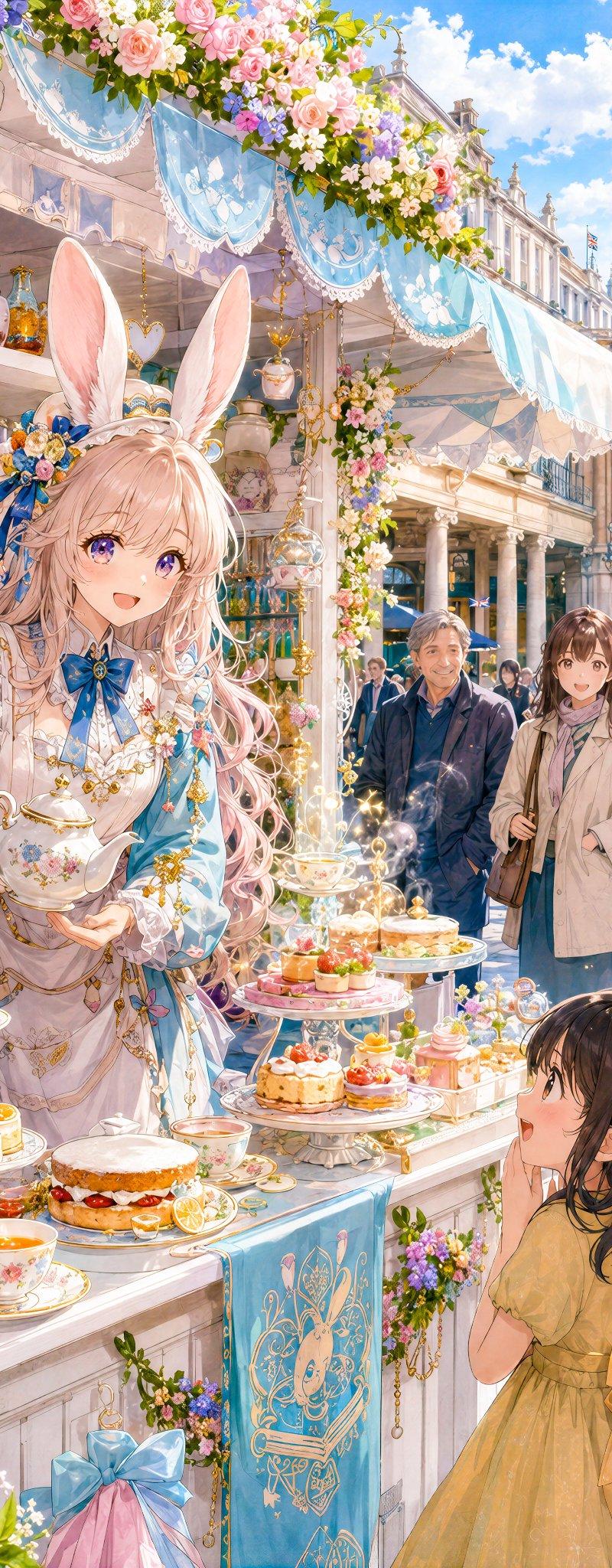 伦敦异世界兔女郎茶摊