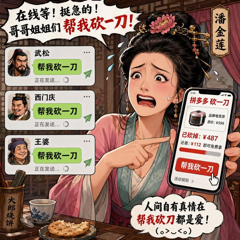 潘金莲社交电商梗