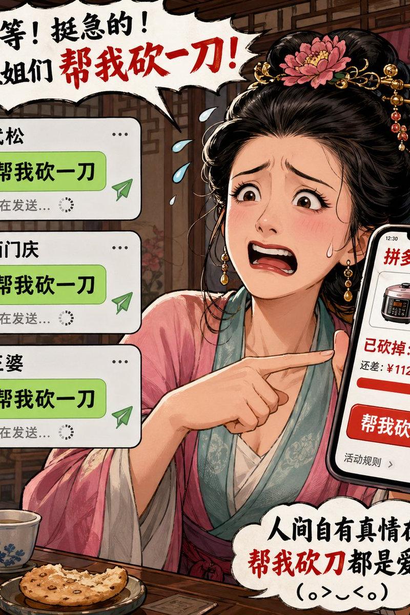 潘金莲社交电商梗