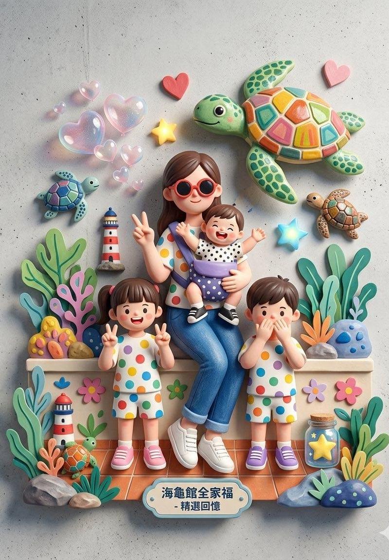 剪纸分层插画风格
