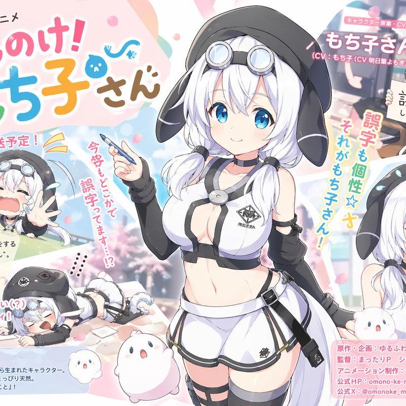 柔和色调动漫宣传海报