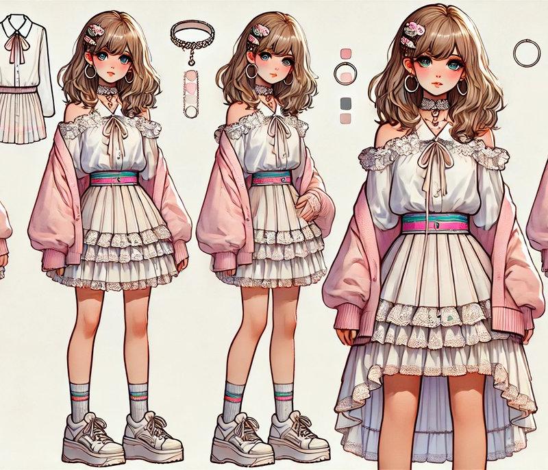 Pastel Street Lolita 参考图集