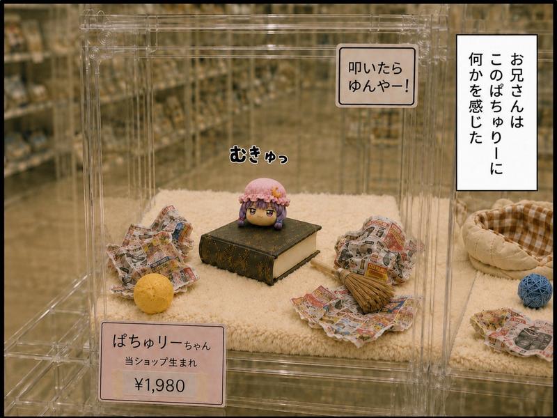 Patchouli Yukkuri 宠物店展示