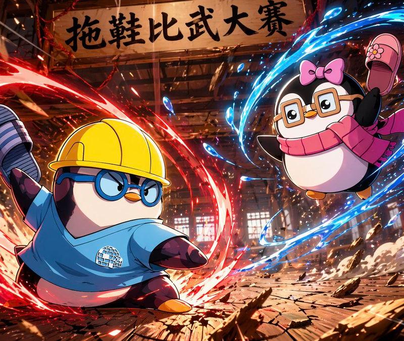 企鹅武道馆对决