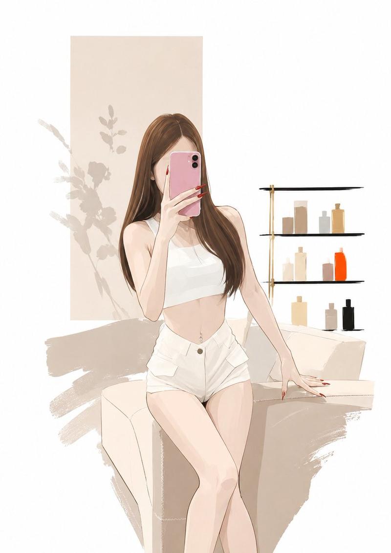将照片转换为极简杂志插画
