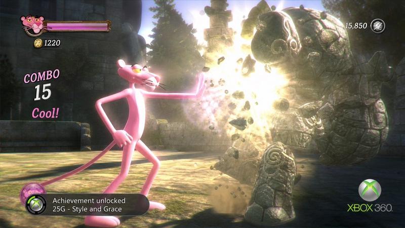 Pink Panther Xbox 360 战斗截图
