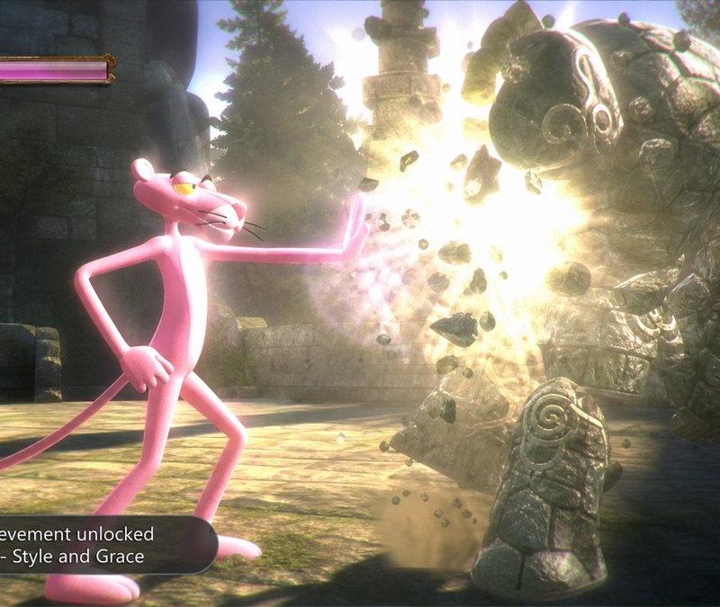 Pink Panther Xbox 360 战斗截图