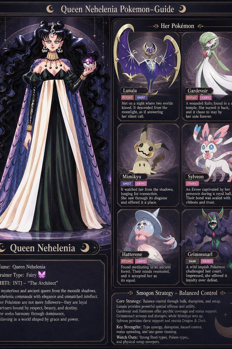 Pokémon 与 Sailor Moon 训练师风格