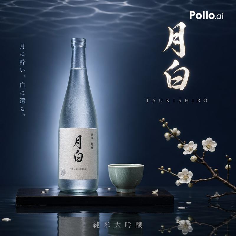 高端日式清酒海报