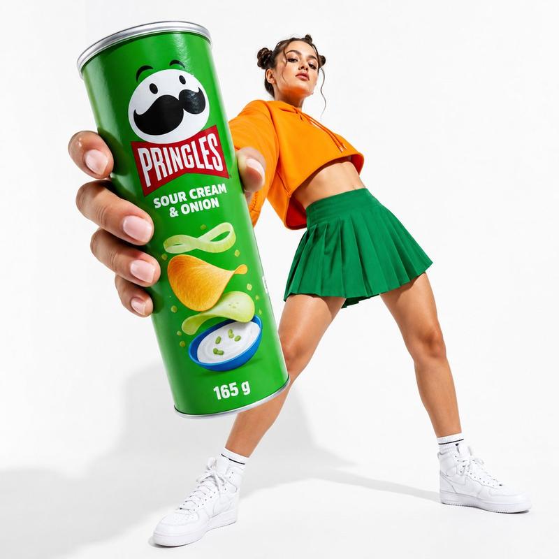 超大号 Pringles 时尚广告
