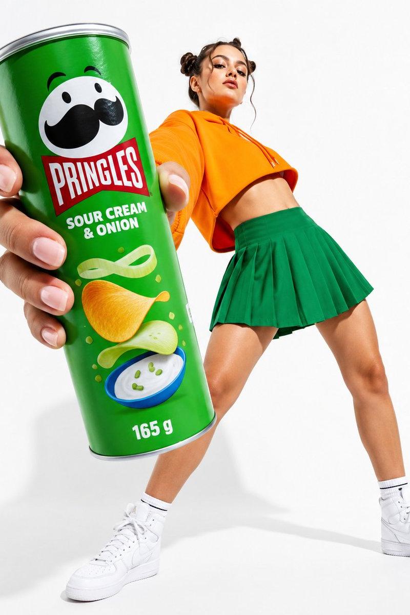 超大号 Pringles 时尚广告