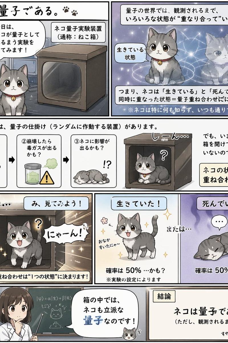 量子猫漫画