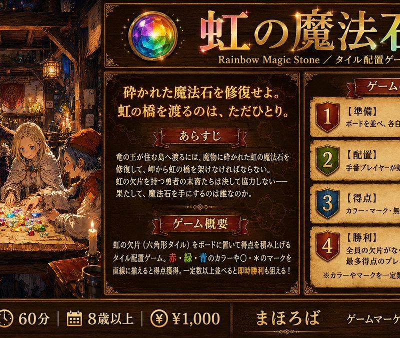 Rainbow Magic Stone 项目宣传单
