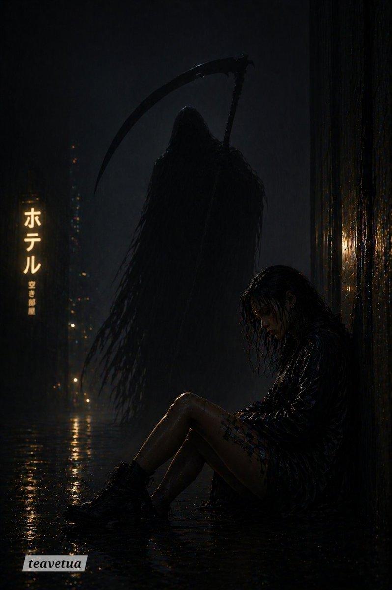 雨巷死神恐怖场景