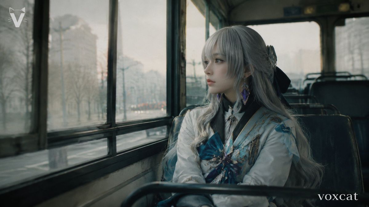 Rainy Bus Live-Action Cosplay Still