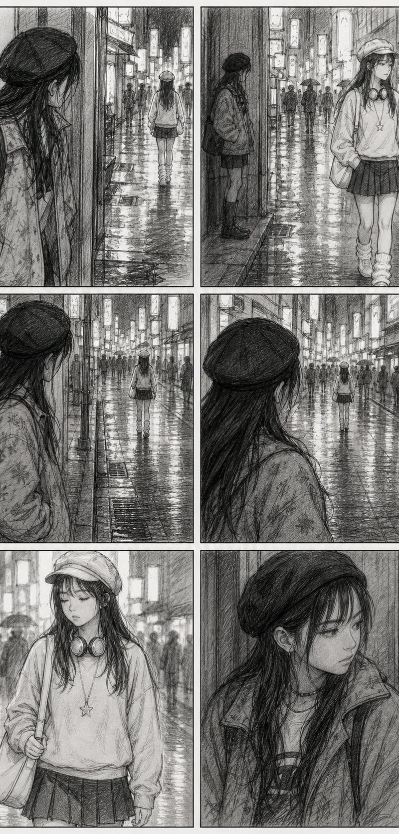 雨夜城市漫画项目