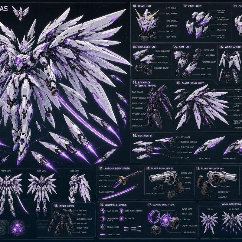 Ravinath Revinas Mecha Spec Sheet
