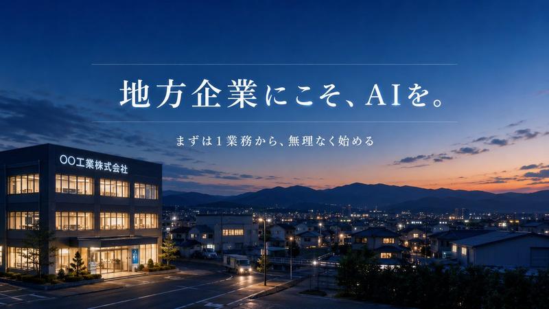 区域性 AI 企业横幅广告