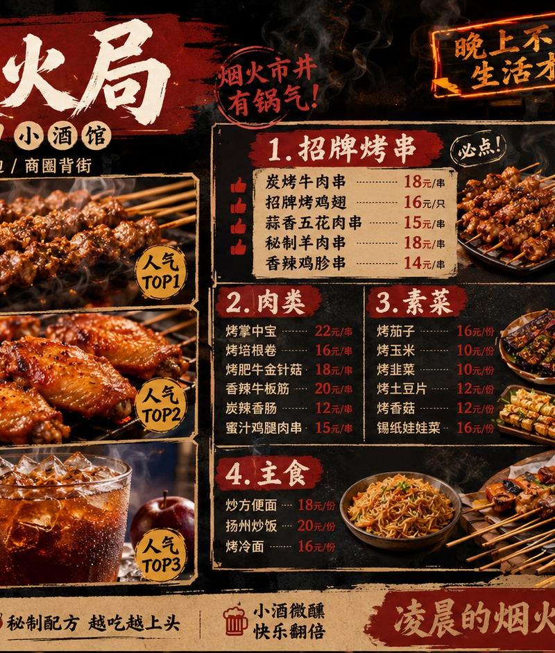 专业餐厅菜单设计