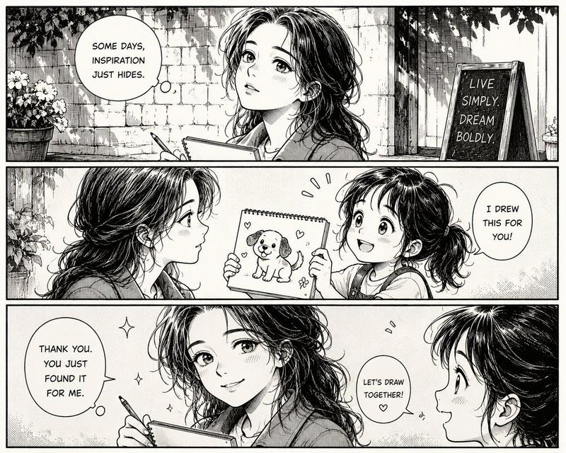 复古手绘漫画风格转换