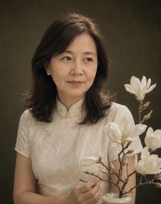 复古新中式旗袍人像九宫格