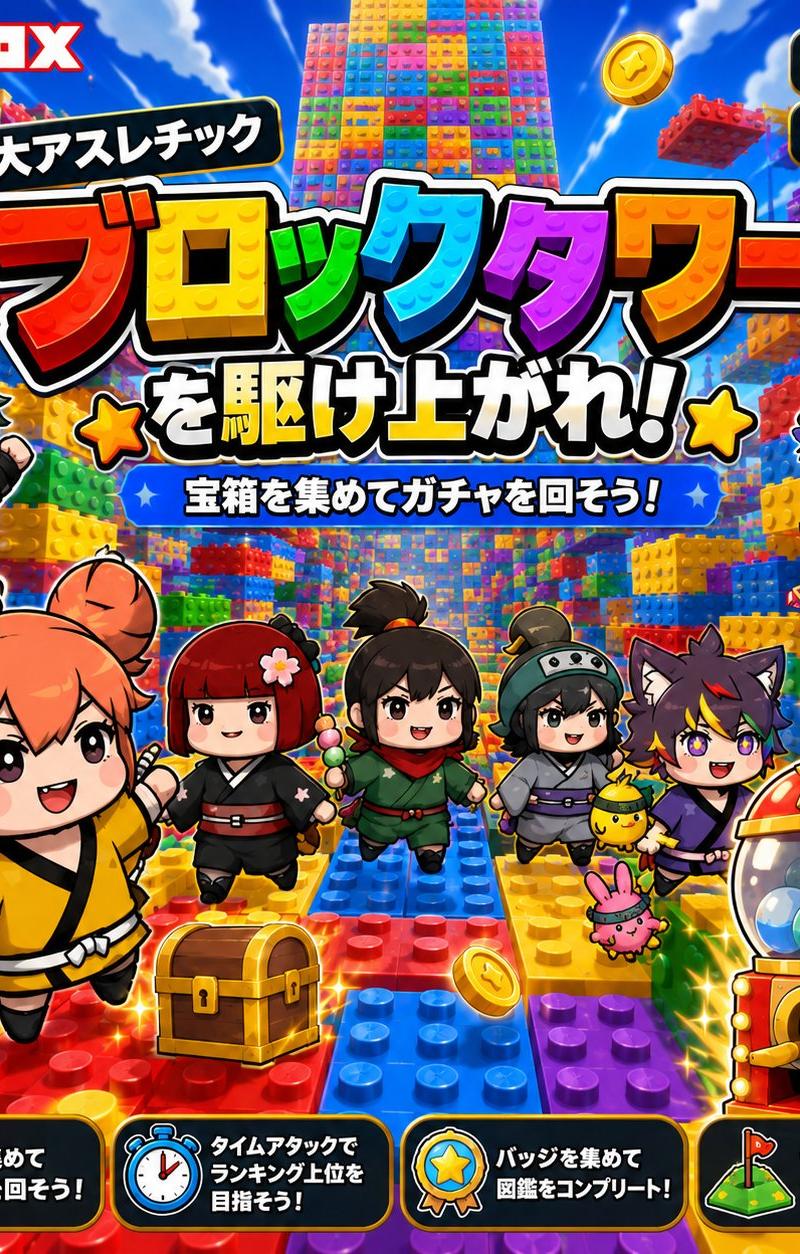 Roblox 积木塔缩略图
