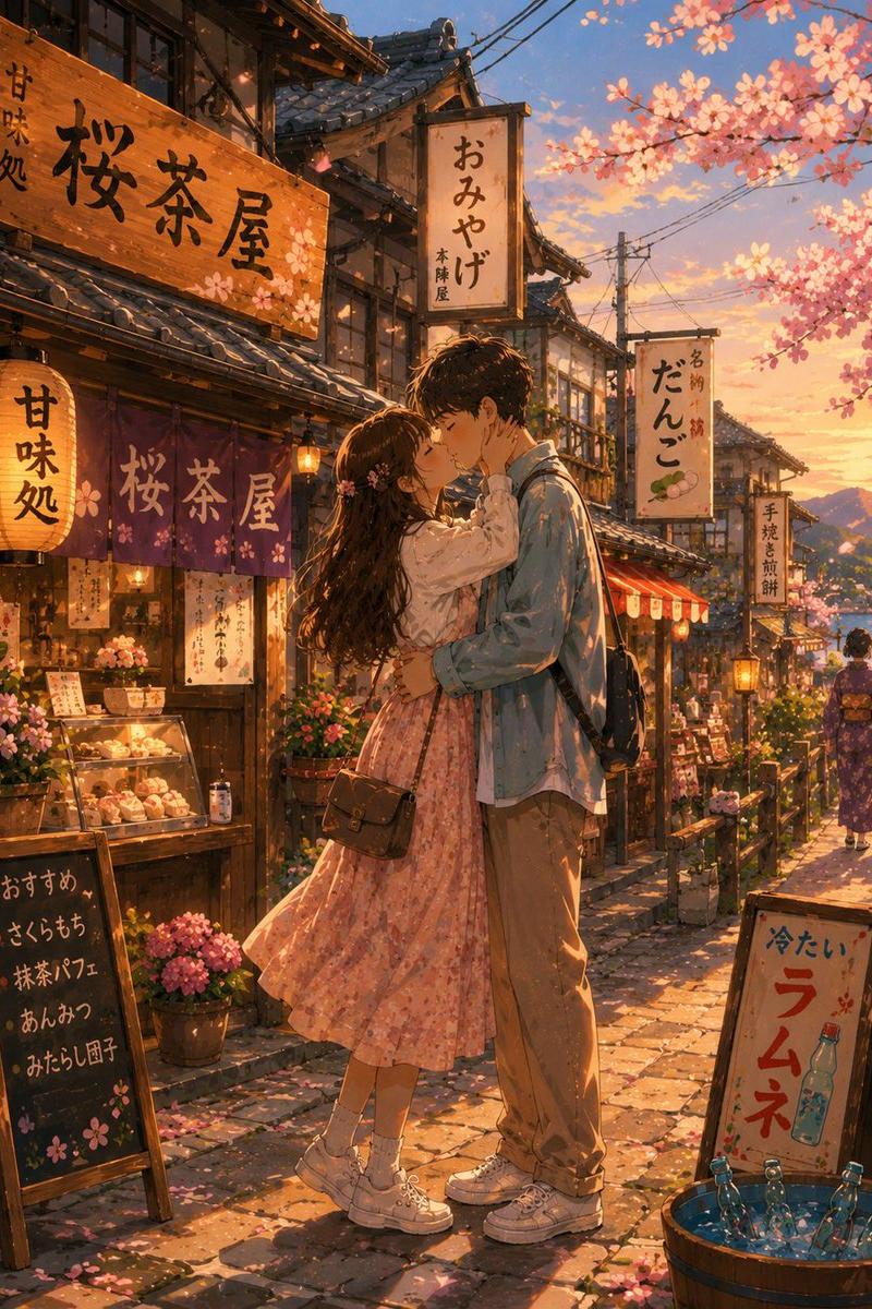 浪漫京都动漫场景