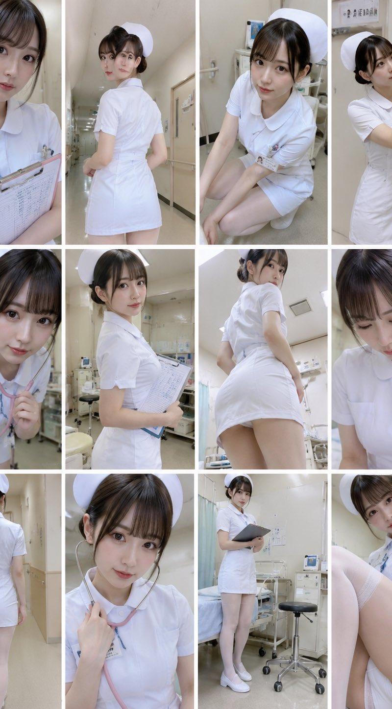 写实风格新手护士拼图