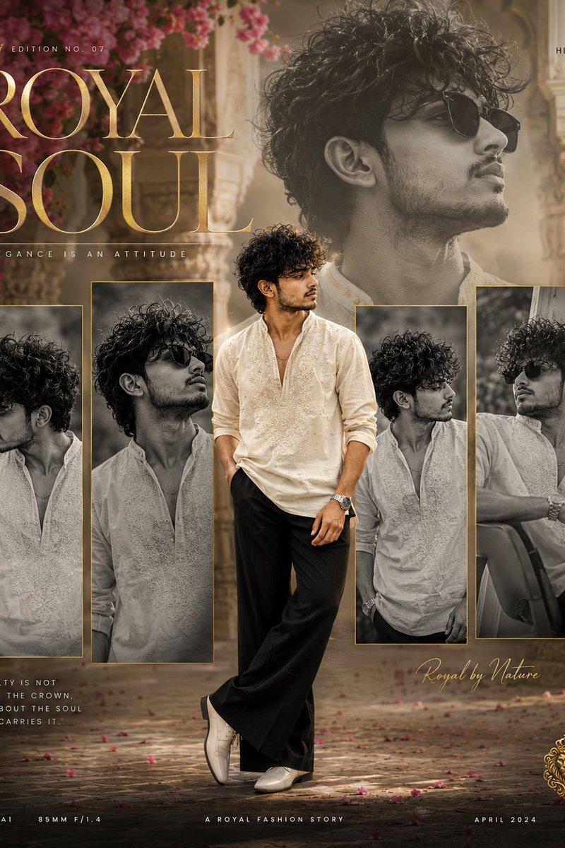 Royal Soul 男士时尚海报
